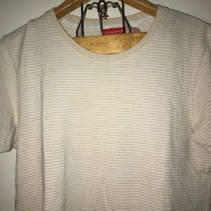 Liz Claiborne strip tee